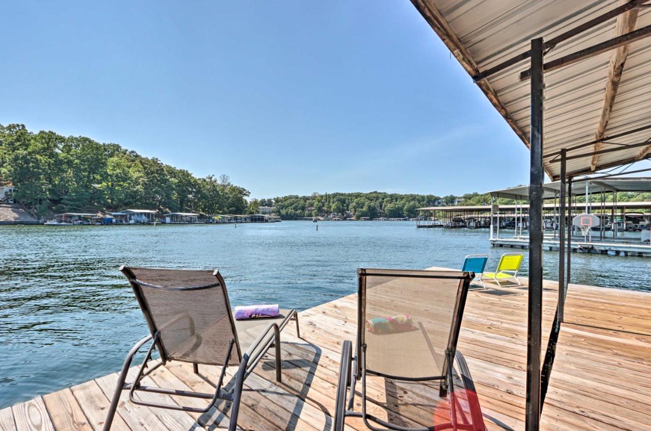 レイク・オザーク On-The-Water Retreat With Dock Pet Friendly!ヴィラ エクステリア 写真